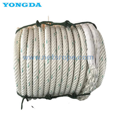 20 mm bis 44 mm abnutzungsbeständiges, 6-strängiges Nylon-Flockenseil