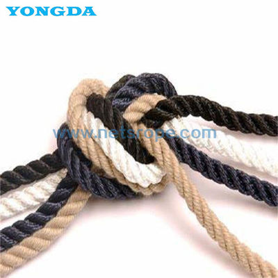 Polyester-Seil der Verschleißfestigkeits-3-Strand