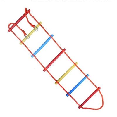 Regenbogen-Plastik-Schritt-Kinder-Kletterleiter