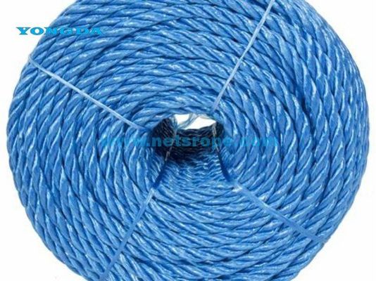 52-80 mm weißes Nylonseil mit 8 Strängen zum Heben/Verpacken/Ziehen von Seilnetzen/Baunetzen